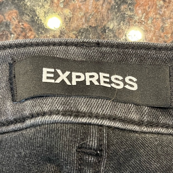 EXPRESS | High Rise Ankle Legging Stretch Jeans - Picture 9 of 11